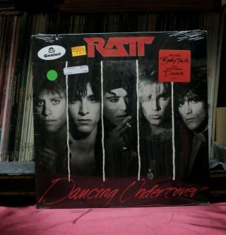 12 " Lp Ratt Dancing Undercover 1986 Atlantic Records 7 81683 - 1