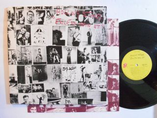 Rock Lp - The Rolling Stones - Exile On Main St 2xlp Gf W/ 12 Uncut Post Cards