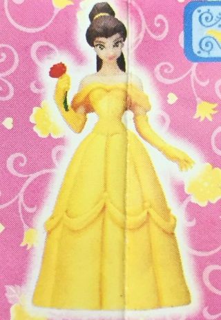 Sr Disney Princess Mini Figure Beauty And The Beast Belle Yujin Japan