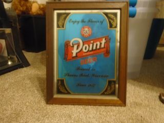 Point Special Beer Framed Mirror - Like Stevens Point Brewery