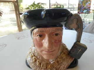 7 " Royal Doulton Toby Character Jug Mug Sir Thomas More