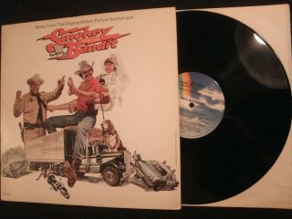 Smokey And The Bandit - Movie Soundtrack - 1977 Vinyl 12  Lp.  / Country Pop