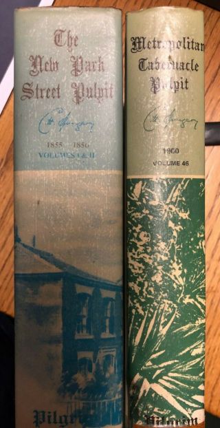 C.  H.  Spurgeon’s Sermons,  Metropolitan Tabernacle Pulpit Set 46 volumes 1855 - 1900 2