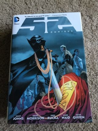 Dc Comics 52 The Fifty Two 52 Omnibus Hardcover Hc Johns Rucka