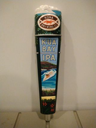 Kona Brewing Kua Bay Ipa Beer Tap Handle 11.  75” Tall -