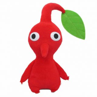Pikmin Series Red Leaf Plush Doll 6 " Sanei In Bag Tags