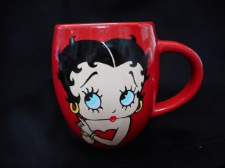 Classic Betty Boop Red Coffee Mug