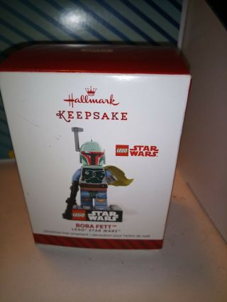 Star Wars Boba Fett Lego Hallmark Keepsake Christmas Tree Ornament 2014