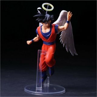 7.  9 " Anime Dragon Ball Z Son Goku Angel Death Statue Pvc Figure Model Doll Gift