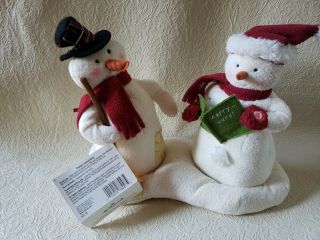 Hallmark Jingle Pals Caroling Snowmen Animated Singing Plush