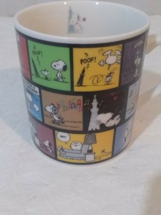 Peanuts Snoopy Coffee Mug Snoopy Loves Skytree Comic Strip Design Ceramic Cup