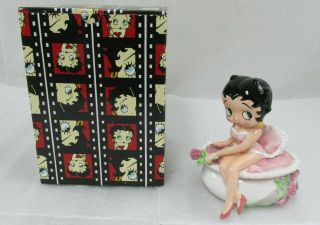 1991 Vandor Betty Boop Glamour Trinket Box 10025
