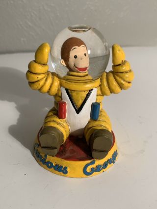 Curious George Astronaut 5 " Snow Globe.