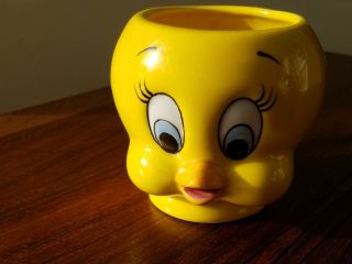 Tweety Bird Looney Tunes 3d Style Ceramic Coffee Mug Cup Warnerbrothers Applause