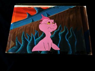The Adventures Of Flash Gordon 1979 Gremlin Cel Hand Painted Back Dic