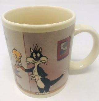 Looney Tunes Birds Anonymous 1957 Sylvester & Tweety Coffee Mug