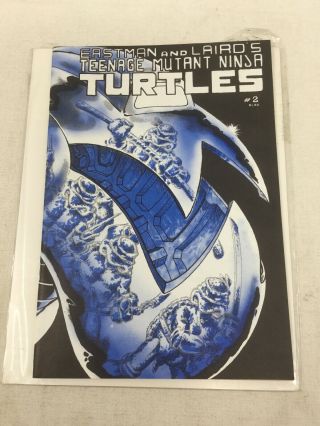 Teenage Mutant Ninja Turtles 2 2nd Print Eastman/laird Mirage Studios 1984