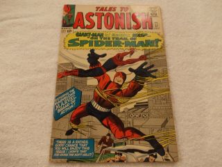 Tales To Astonish 57 1964 Early Spider - Man X - Over Ant - Man As Giant - Man Wasp 1 2