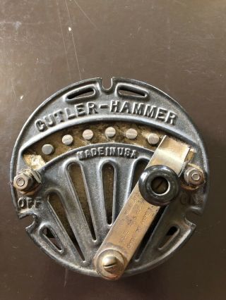 Vintage Cutler Hammer Fan Regulator