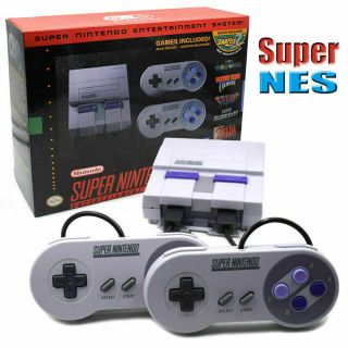 Authentic Snes Nintendo Classic Mini Entertainment System 21 Games P