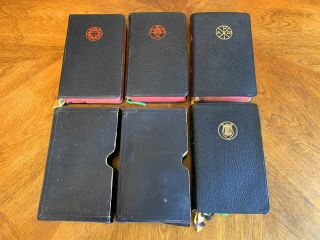 4 Volumes Roman Breviary in English,  Spring Summer Autumn Winter 1950/1951 2