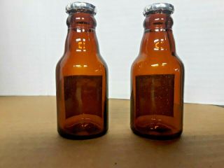 Congress Beer Salt & Pepper Mini Bottle Shakers Syracuse NY 3