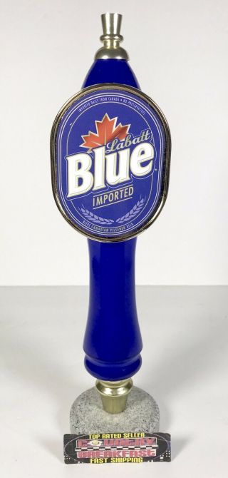 Labatt Blue Canadian Pilsener Pub Style Beer Tap Handle 11.  5” Tall -