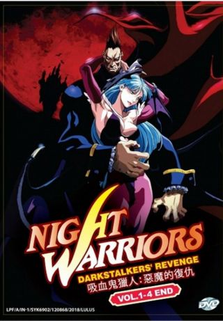 Anime Dvd Night Warriors Darkstalkers 