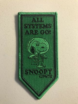 Sdcc 2019 Exclusive Snoopy Peanuts Green Patch All Systems Are Go