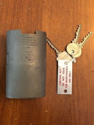 Sargent and Greenleaf 831B M - 1 High Security Padlock with the 3 keys 3