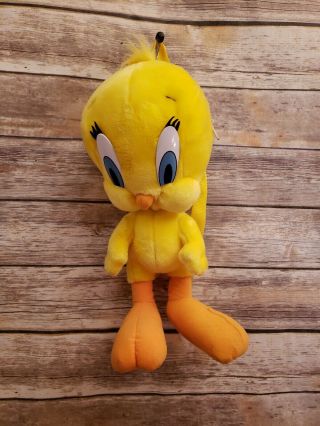 Looney Tunes Vintage 1997 Plush Tweety Bird Backpack Bag Warner Bros - 18 "