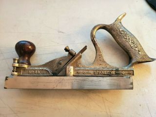 Ll Vintage Stanley Tongue & Groove No.  49 Wood Plane Tool.