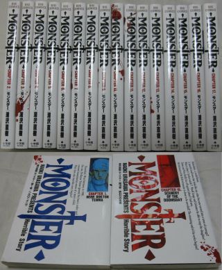 Ups Courier Delivery 3 - 7 Days To Usa.  Monster Vol.  1 - 18 Set Japanese Ver Manga