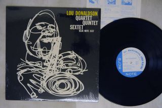 Lou Donaldson Quartet Quintet Sextet Blue Note Bn 1537 Japan Shrink Vinyl Lp