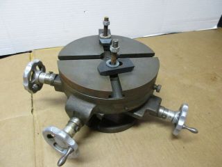 Machinist Tool Lathe Mill Precision 8 " Rotary Table 6758