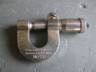 Brown & Sharpe No.  71 Micrometer