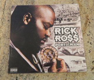 Vinyl Record Lp - Rick Ross - Port Of Miami Ships