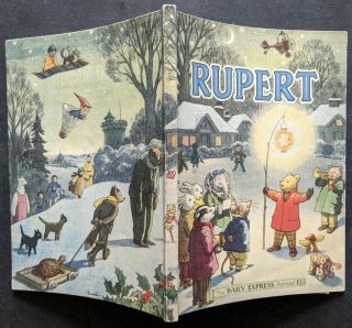Rupert Annual 1949.  A Neat Inscription Not Clipped.  Greycaines.