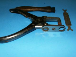 Bernard Key Ring removal Pliers for Typewriter Repair Tool 3