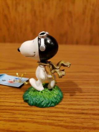 Westland Giftware Peanuts Flying Ace Pilot Snoopy Figure 8243
