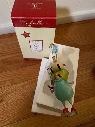 Christmas Krinkles Patience Brewster 3 French Hens Ornament