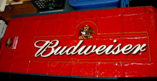 6 Foot Promo : Budweiser Inflatable Pool Float @ Capitol City Bombers Baseball