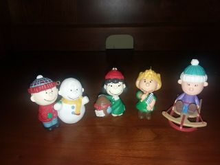 Hallmark The Peanuts Gang 1993 - 1996 Charlie Brown,  Lucy,  Sally And Linus
