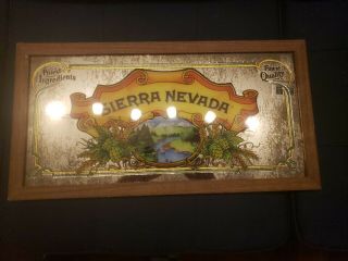 Sierra Nevada Beer Sign Mirror 24x12 Inches Brewery Beer Bar Sign Perfect