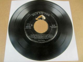 1956 Elvis Presley 45 Ep Rca Spd - 26 / 599 - 9141 From " Great Country/western Hits "