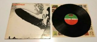 Led Zeppelin Self - Titled Lp 1969 S/t Atlantic Sd - 8216 Play