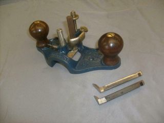 Record No 071 Hand Router Plane With All 3 Blades,  Fully Restored
