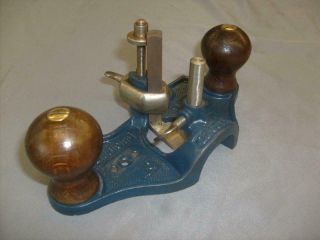 Record No 071 hand router plane with all 3 blades,  fully restored 2