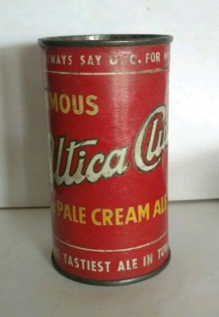 Utica Club Ale Flat Top Beer Can West End Brewing Utica,  N.  Y.