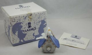 Lladro 06336 Casita Palomas Home Sweet Home Dove Ornament Figurine W/ Box